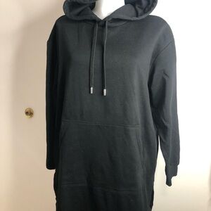 H&M Black Hoodie Sweatshirt